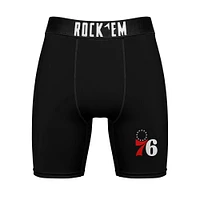 Men's Rock Em Socks Philadelphia 76ers Primary Crew & Boxer Briefs Combo Pack