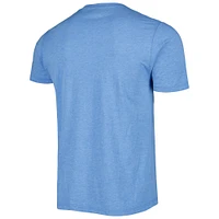Unisex Homage Light Blue Philadelphia 76ers Hometown Hyper Local Tri-Blend T-Shirt