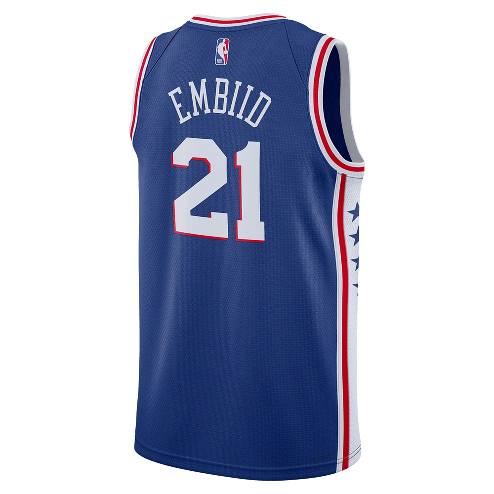 Unisex Nike Joel Embiid Royal Philadelphia 76ers Swingman Jersey