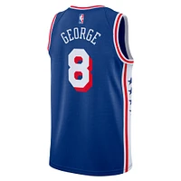 Unisex Nike Paul George Royal Philadelphia 76ers 2024 Offseason Addition Swingman Jersey