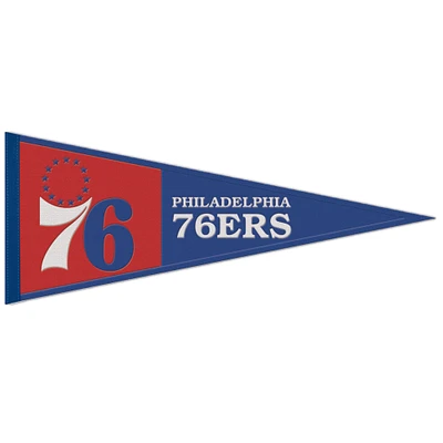 WinCraft Philadelphia 76ers 13'' x 32'' Primary - Pennant