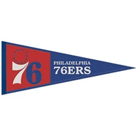 WinCraft Philadelphia 76ers 13'' x 32'' Primary - Pennant