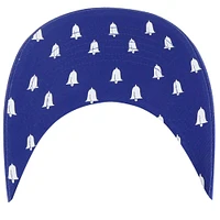 Women's '47  Royal Philadelphia 76ers Confetti Undervisor Clean Up Adjustable Hat