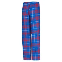 Women's Concepts Sport  Royal/Red Philadelphia 76ers Vector T-Shirt & Flannel Pants Sleep Set