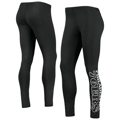 Legging G-III Sports by Carl Banks noir pour femme Philadelphia 76ers Stadium