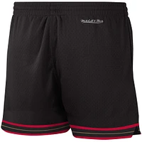 Women's Mitchell & Ness Black Philadelphia 76ers Jump Shot Shorts
