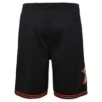 Youth Mitchell & Ness Black Philadelphia 76ers Hardwood Classics Swingman Shorts