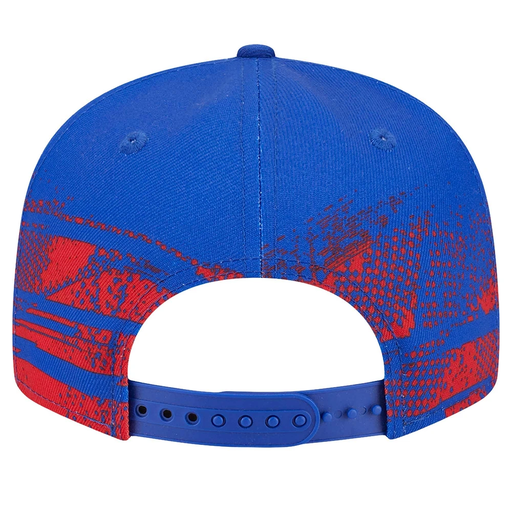 Youth New Era  Royal Philadelphia 76ers Tip-Off 9FIFTY Snapback Hat