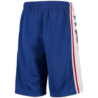 Youth Nike Royal Philadelphia 76ers 2020/21 Swingman Shorts - Icon Edition