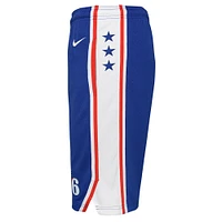 Youth Nike Royal Philadelphia 76ers Swingman Performance Shorts – Icon Edition