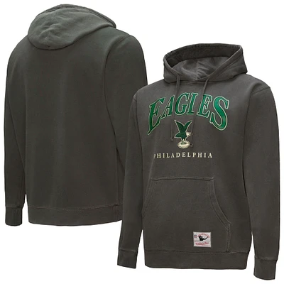 Sweat à capuche gris Philadelphia Eagles Slot de Mitchell & Ness