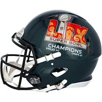 A.J. Brown Philadelphia Eagles Autographed Riddell Super Bowl LIX Champions Speed Authentic Helmet 