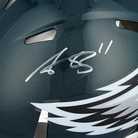 A.J. Brown Philadelphia Eagles Autographed Riddell Super Bowl LIX Champions Speed Authentic Helmet 