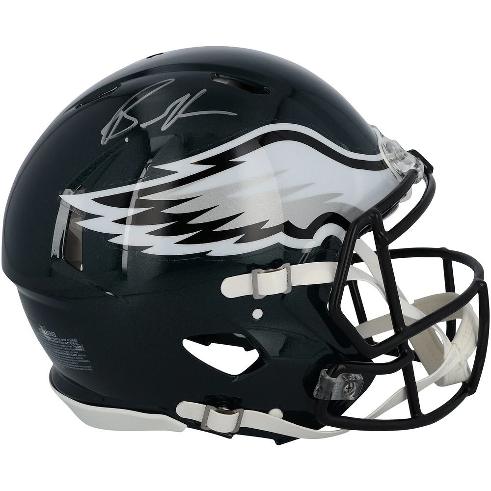 Casque Riddell Speed authentique autographié par Brandon Graham des Philadelphia Eagles