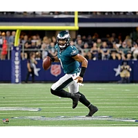Jalen Hurts Philadelphia Eagles Unsigned Scrambling Photograph