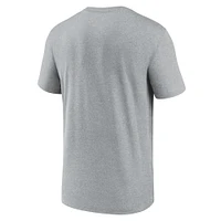 Men's Nike  Heather Gray Philadelphia Eagles Hometown Legend Performance T-Shirt