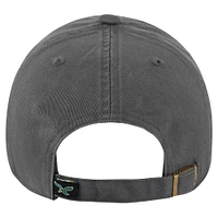 Casquette ajustable '47 Charcoal Philadelphia Eagles Clean Up Team Script pour homme