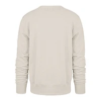 Men's '47  Cream Philadelphia Eagles Locked Headline Pullover Sweatshirt