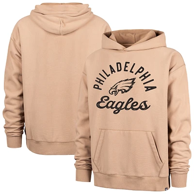 Sweat à capuche Dusted Bowline River pour homme '47 Khaki Philadelphia Eagles