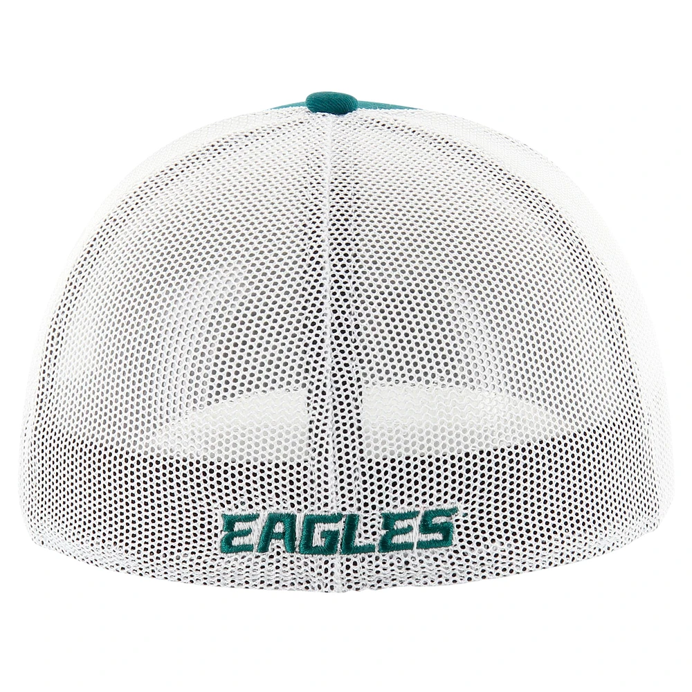 Men's '47 Midnight Green/White Philadelphia Eagles Thrash Trophy Flex Hat