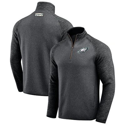 Veste zippée ton sur pour homme de la collection Darius Rucker Fanatics, noire, Philadelphia Eagles