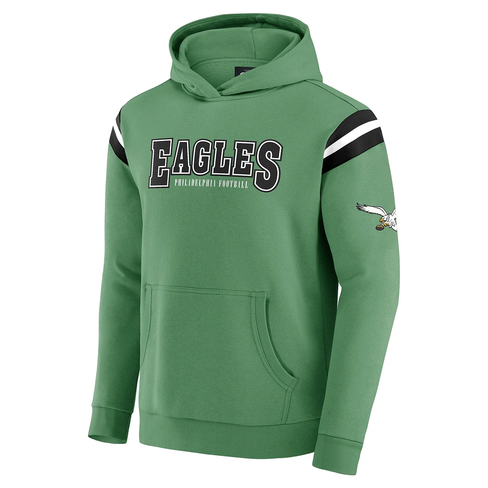 Men's Darius Rucker Collection by Fanatics Kelly Green Philadelphia Eagles NFL Football Pullover Hoodie