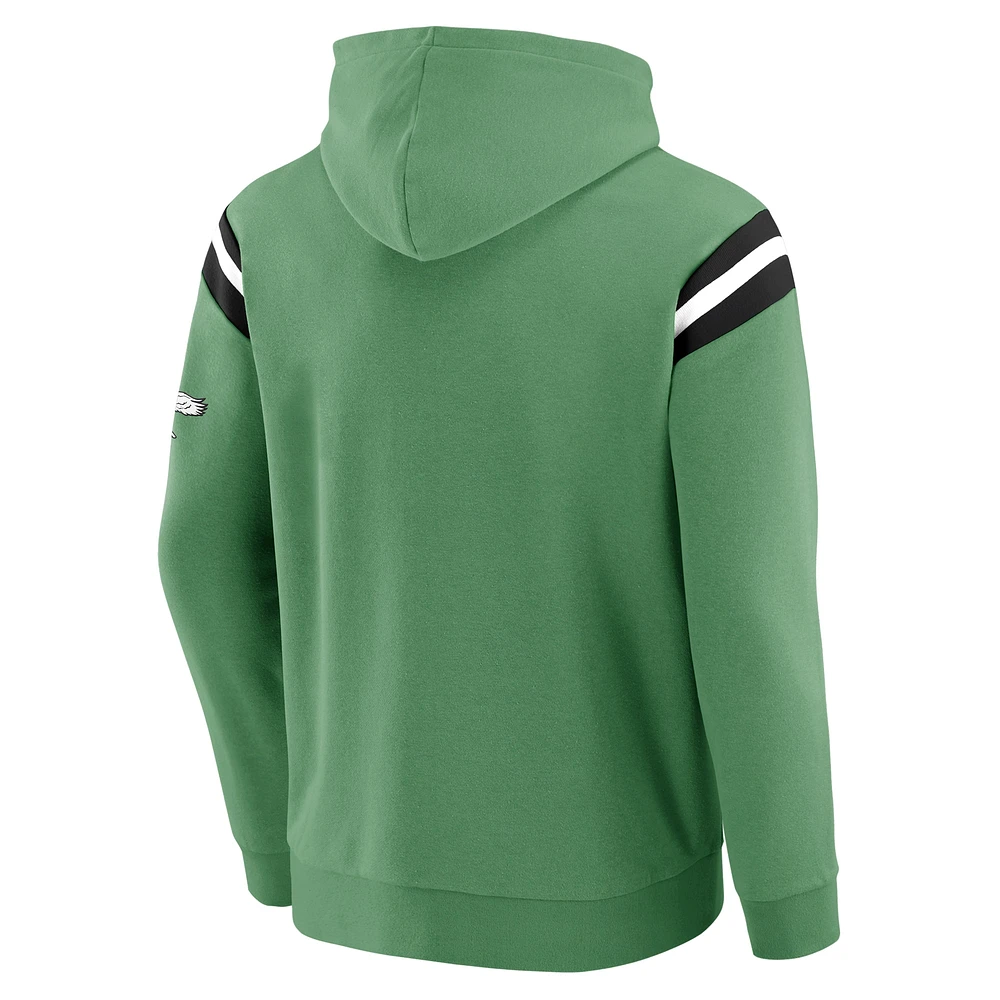 Men's Darius Rucker Collection by Fanatics Kelly Green Philadelphia Eagles NFL Football Pullover Hoodie