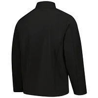 Men's Dunbrooke Black Philadelphia Eagles Sonoma Softshell Full-Zip Jacket