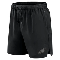 Men's Fanatics Black Philadelphia Eagles Front Office Micro Tonal Shorts