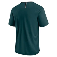 Men's Fanatics Midnight Green Philadelphia Eagles Defender Fade Slant T-Shirt