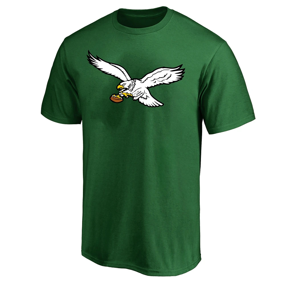 Men's Fanatics Saquon Barkley Kelly Green Philadelphia Eagles Big & Tall Name Number T-Shirt