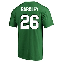 Men's Fanatics Saquon Barkley Kelly Green Philadelphia Eagles Big & Tall Name Number T-Shirt