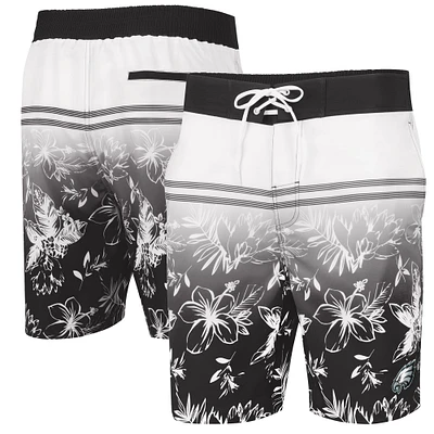 Maillot de bain G-III Sports by Carl Banks Philadelphia Eagles Swim Island Volley pour homme - Noir
