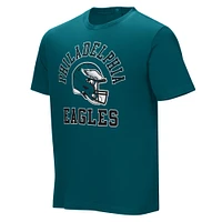 Men's  Green Philadelphia Eagles Field Goal Assisted T-Shirt