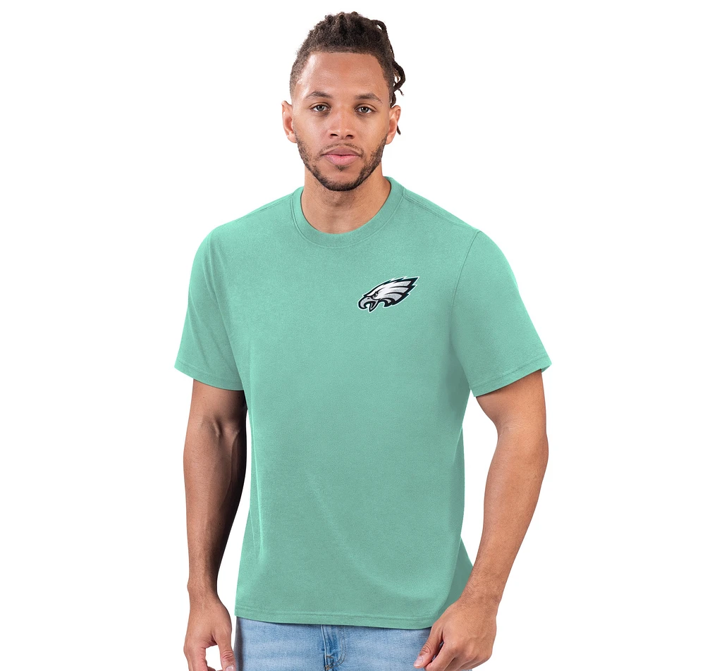 T-shirt à tongs Margaritaville Mint Philadelphia Eagles pour homme