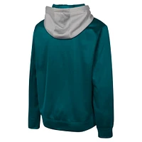 Men's Midnight Green Philadelphia Eagles Replay Fashion Graphic Full-Zip Hoodie Jacket