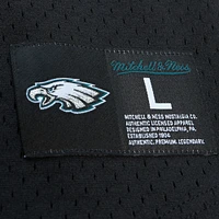 Men's Mitchell & Ness Brian Dawkins Black Philadelphia Eagles Retired Player Name Number Mesh Top