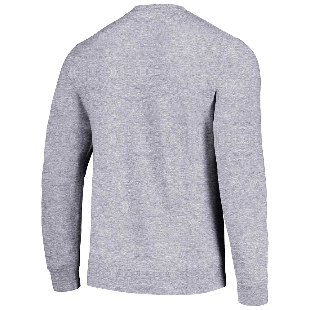Sweat-shirt gris Mitchell & Ness Philadelphia Eagles Rings 2.0 pour hommes