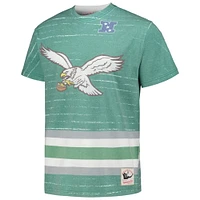 Men's Mitchell & Ness Kelly Green Philadelphia Eagles Jumbotron 3.0 T-Shirt
