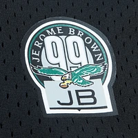 Men's Mitchell & Ness Reggie White Black Philadelphia Eagles Retired Player Name Number Mesh Top