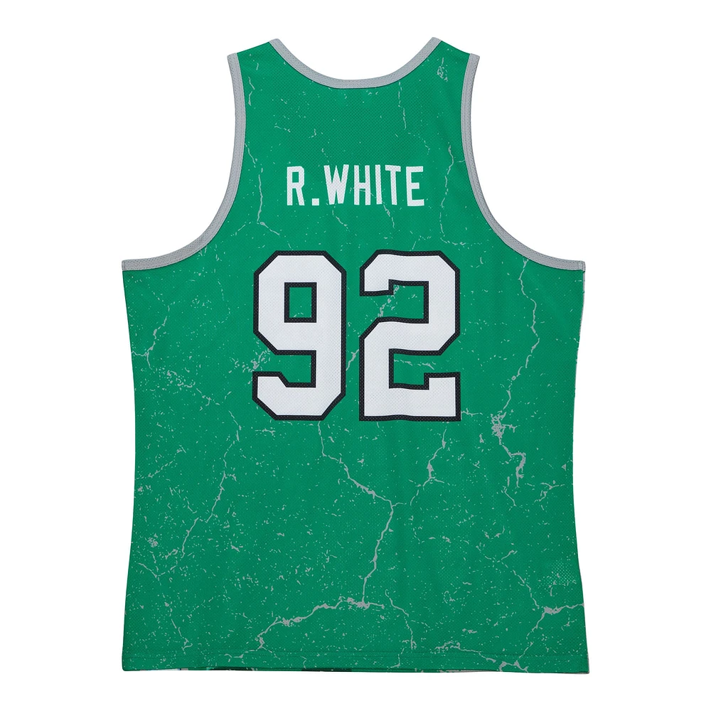 Men's Mitchell & Ness Reggie White Kelly Green Philadelphia Eagles 1992 Player Burst Tank Top