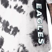 Men's MSX by Michael Strahan Black Philadelphia Eagles Freestyle Tie-Dye T-Shirt