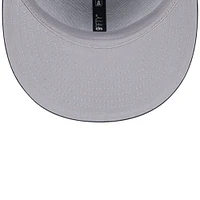 Men's New Era Gray Philadelphia Eagles 2024 Sideline Statement 9FIFTY Snapback Hat