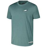 Men's New Era Heather Midnight Green Philadelphia Eagles 2024 NFL Training Camp T-Shirt