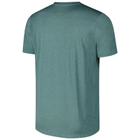 Men's New Era Heather Midnight Green Philadelphia Eagles 2024 NFL Training Camp T-Shirt