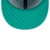 Men's New Era Kelly Green Philadelphia Eagles Checkered 59FIFTY Fitted Hat