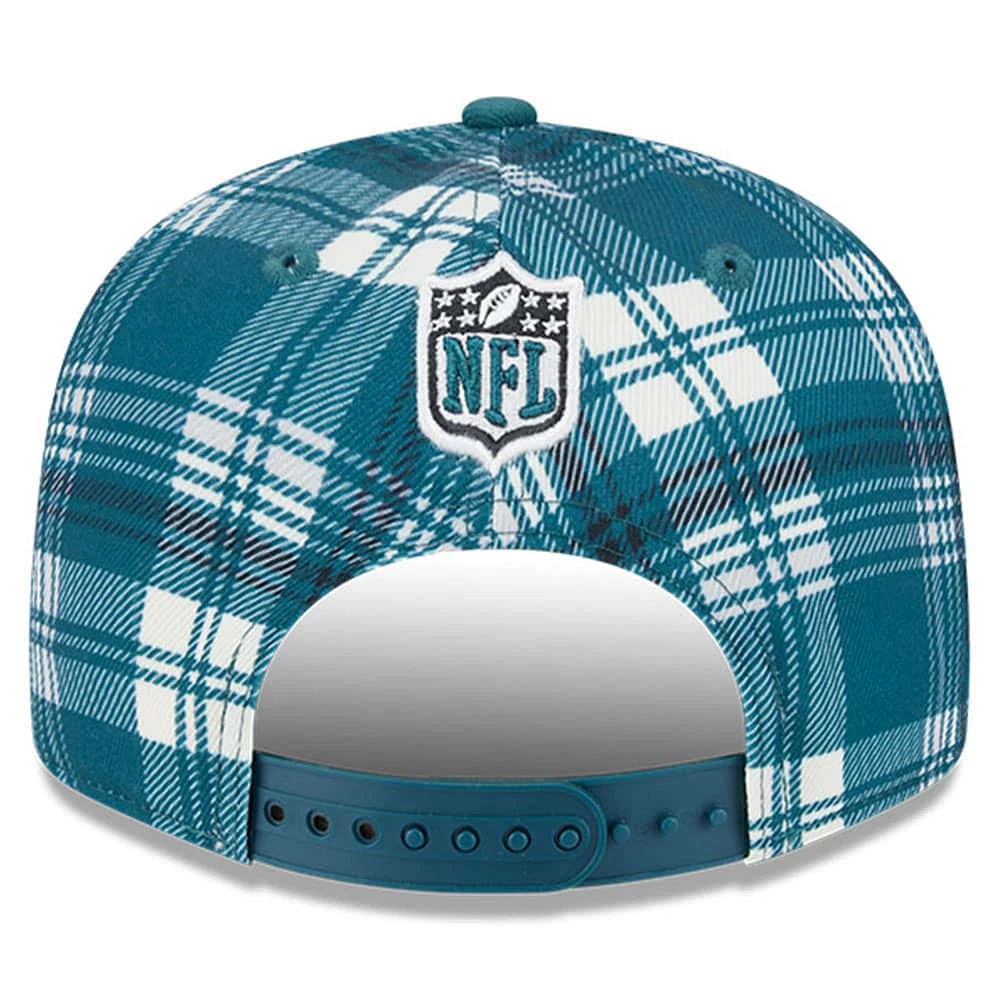 Men's New Era Midnight Green Philadelphia Eagles 2024 Sideline Statement 9FIFTY Snapback Hat