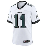 Men's Nike A.J. Brown White Philadelphia Eagles Game Jersey