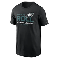 Men's Nike  Black Philadelphia Eagles 2024 NFC East Division Champions Locker Room Trophy Collection T-Shirt