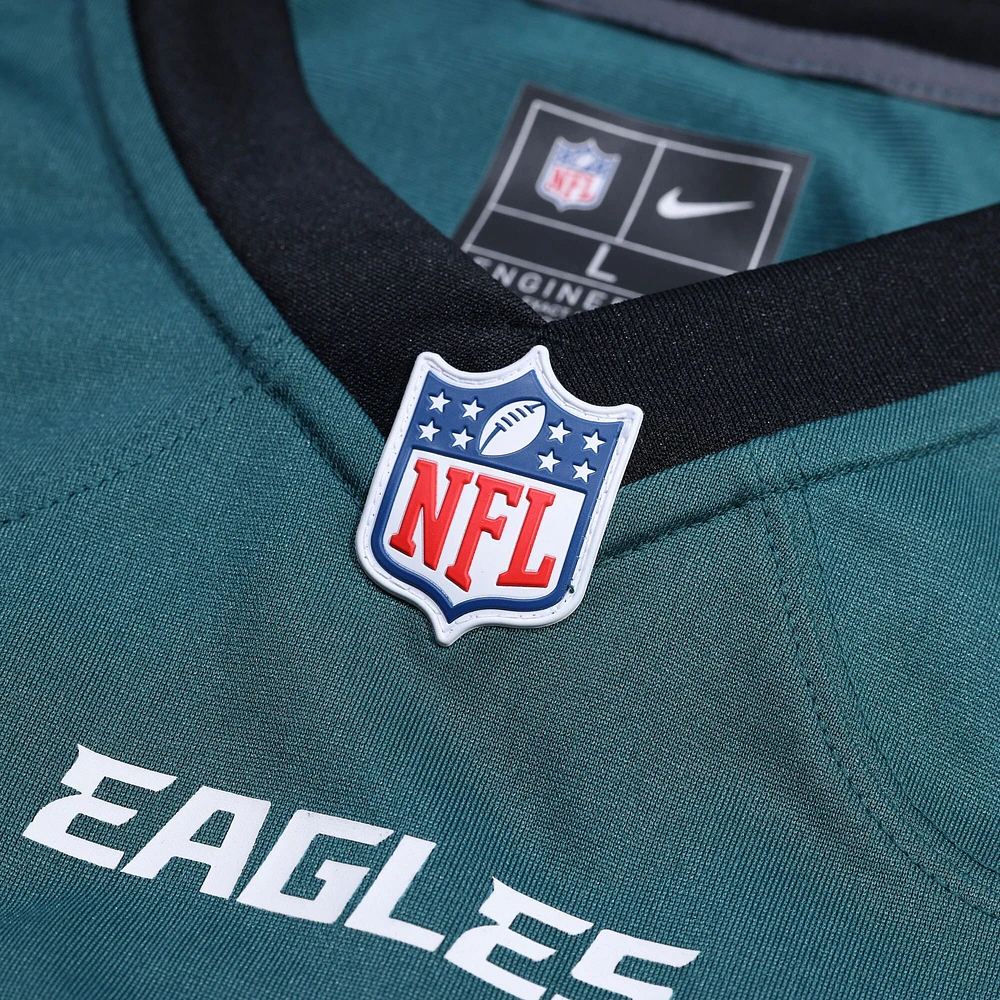 Men's Nike Brian Dawkins Midnight Green Philadelphia Eagles Team Game Jersey